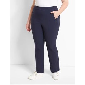 Lane Bryant On the Go Straight leg pant